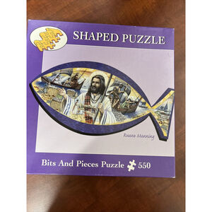 Symbol of Faith Ruane Manning shaped puzzle 550 Piece All Pieces Bits And Pieces
